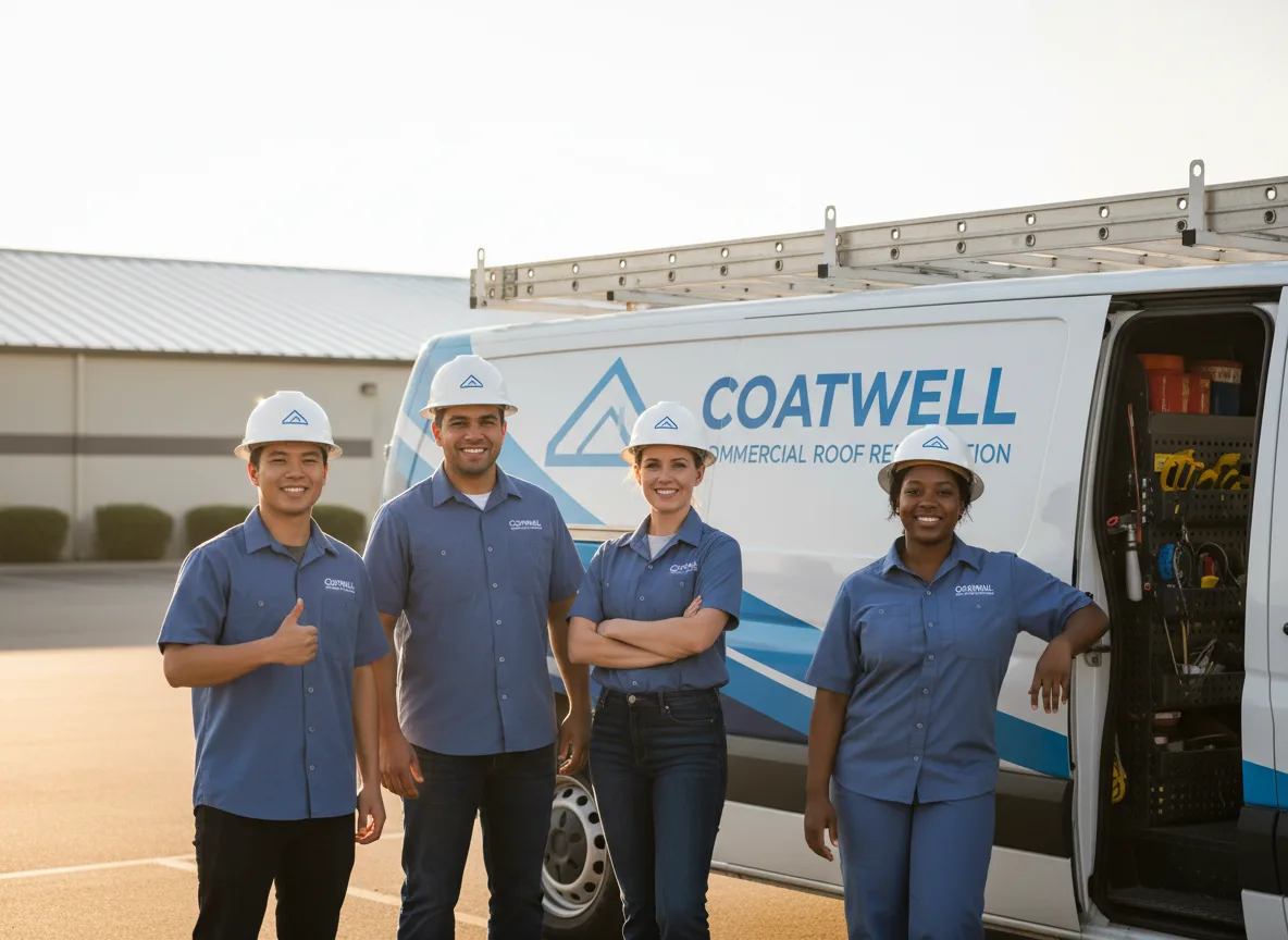 Commercial roof coating company in Cogswell, ND